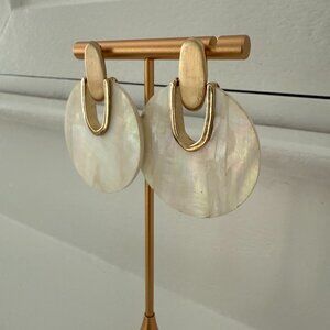 ✨ Bold Mother-of-Pearl Statement Earrings 🌙✨